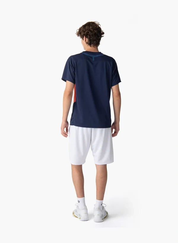 YONEX 10726EX Unisex Crew Neck Shirt Dark Navy color
