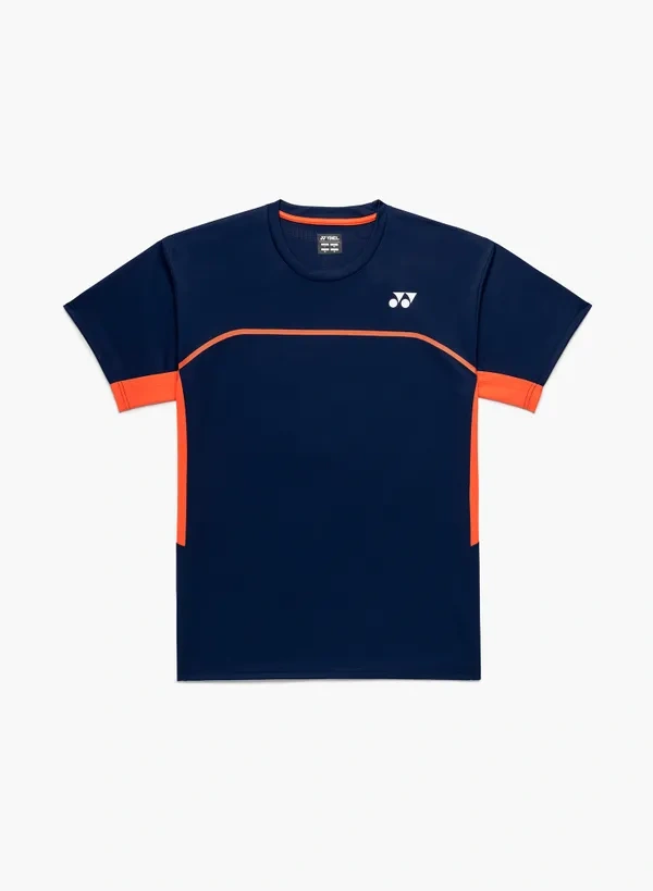 YONEX 10726EX Unisex Crew Neck Shirt Dark Navy color