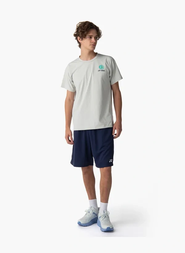 YONEX 16857EX Unisex T-Shirt Silver Grey, color