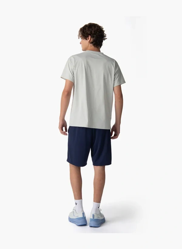 YONEX 16857EX Unisex T-Shirt Silver Grey, color