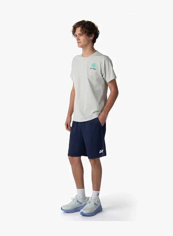 YONEX 16857EX Unisex T-Shirt Silver Grey, color