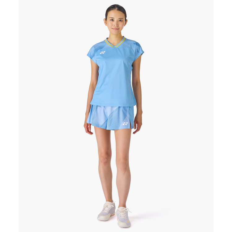 YONEX 20964YX WOMENS CREW NECK SHIRT SHIRT Jewel Blue made in Japan