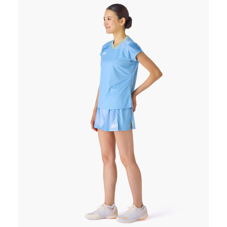 YONEX 20964YX WOMENS CREW NECK SHIRT SHIRT Jewel Blue made in Japan