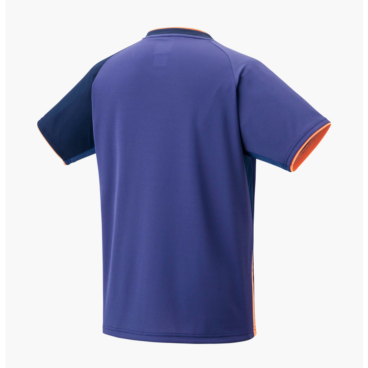 Yonex 10738 Mens Crew Neck Shirt Blue berry color made in Japan