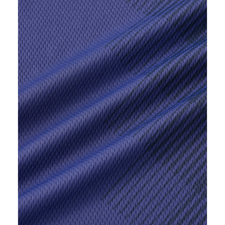 Yonex 10738 Mens Crew Neck Shirt Blue berry color made in Japan