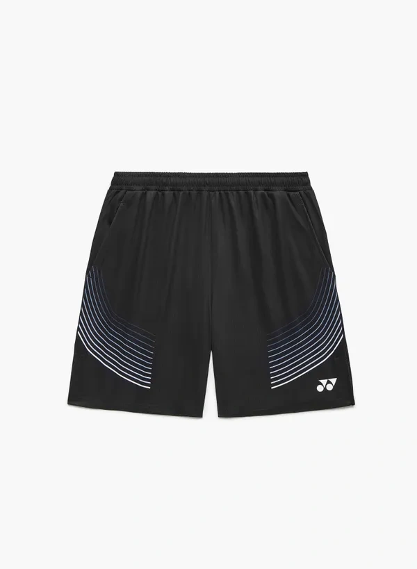 YONEX 15247EX Unisex Knit Shorts black color