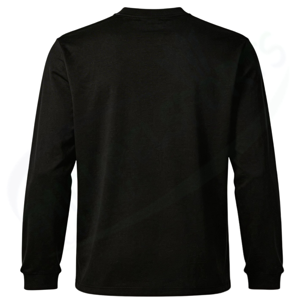 YONEX 16879EX unisex  LONGSLEEVES  SHIRT Black color(full cotton)