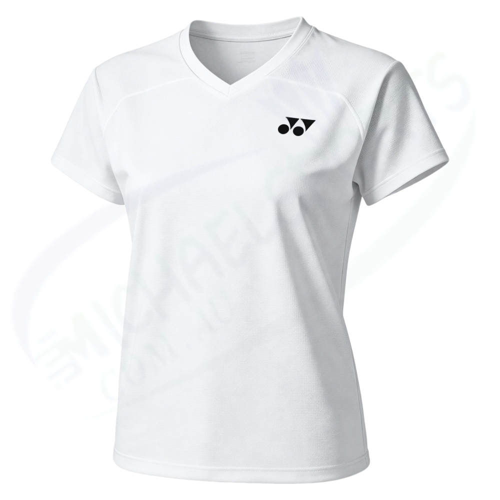 Yonex 20961EX WOMENS CREW NECK SHIRT White color