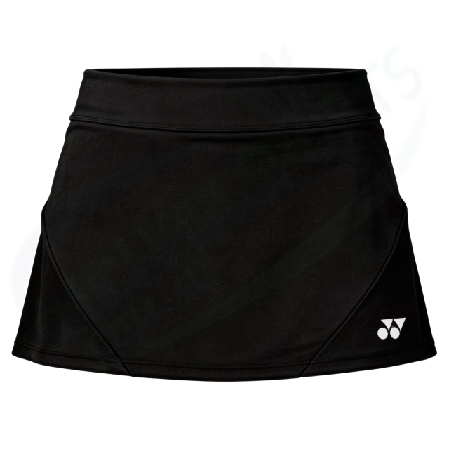 Yonex 26194EX WOMENS SKIRT (WITH INNER SHORTS) Black color