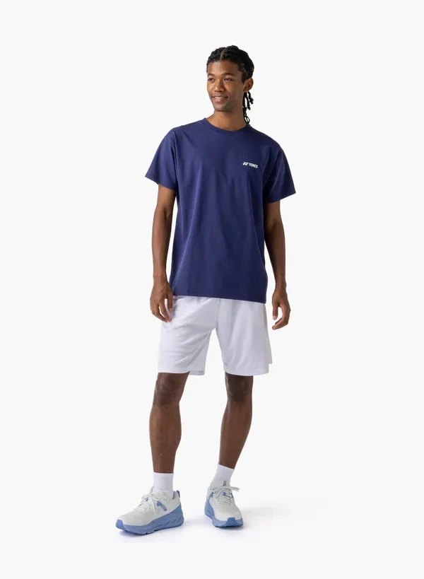 YONEX 16878EX Unisex T-Shirt Dark Navy color（full cotton)