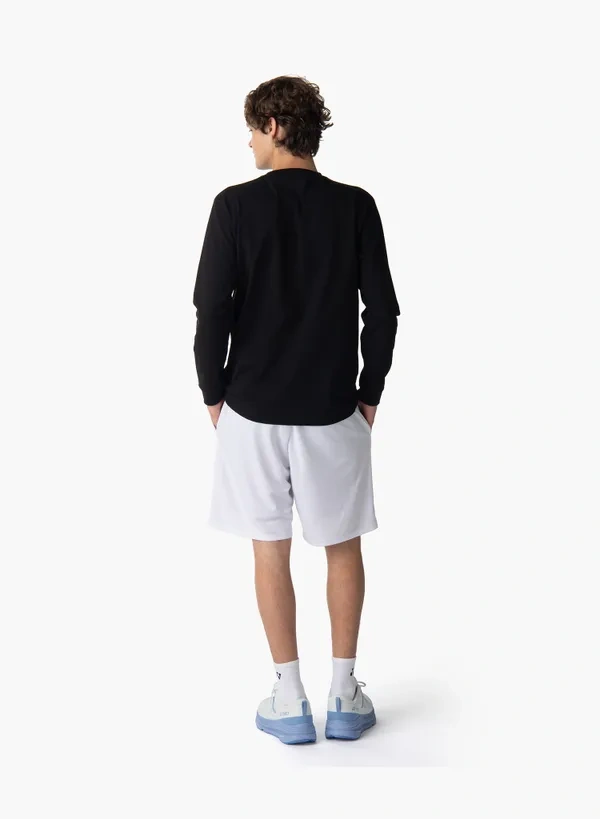 YONEX 16879EX unisex  LONGSLEEVES  SHIRT Black color(full cotton)