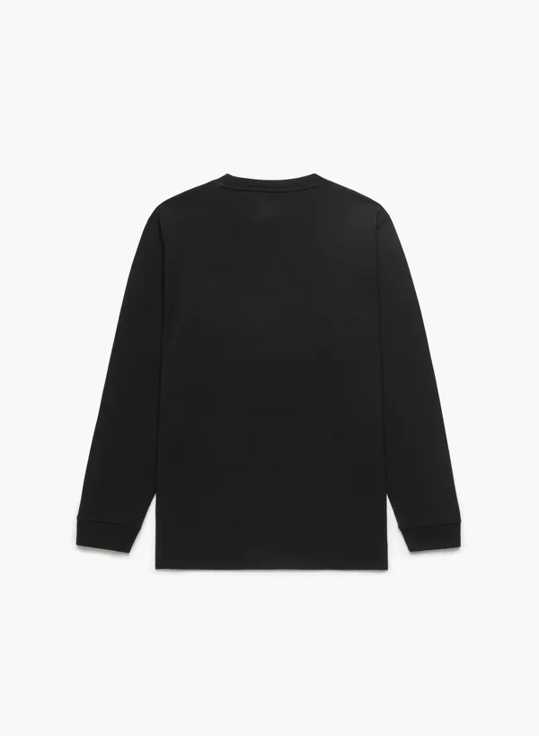 YONEX 16879EX unisex  LONGSLEEVES  SHIRT Black color(full cotton)