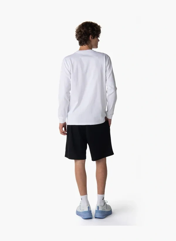 YONEX 16879EX unisex  LONGSLEEVES SHIRT White color(full cotton)