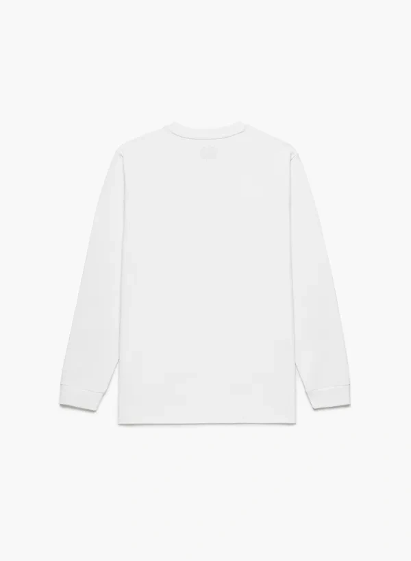 YONEX 16879EX unisex  LONGSLEEVES SHIRT White color(full cotton)