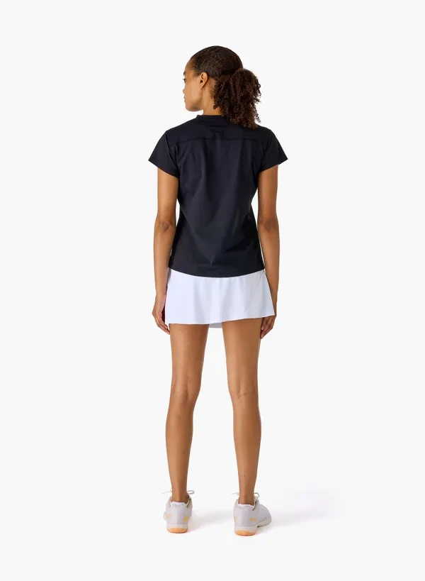 Yonex 20961EX WOMENS CREW NECK SHIRT Black color