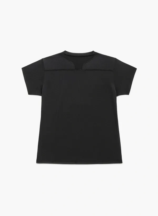 Yonex 20961EX WOMENS CREW NECK SHIRT Black color