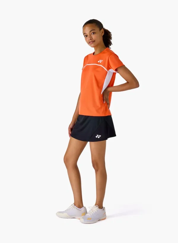 Yonex 26194EX WOMENS SKIRT (WITH INNER SHORTS) Black color