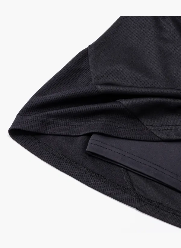 Yonex 26194EX WOMENS SKIRT (WITH INNER SHORTS) Black color