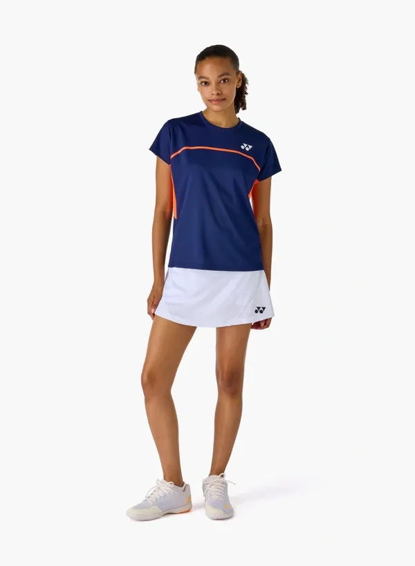 Yonex 26194EX WOMENS SKIRT (WITH INNER SHORTS) white color
