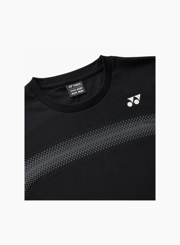 YONEX 16839EX Unisex T-Shirt BLACK color（full cotton)