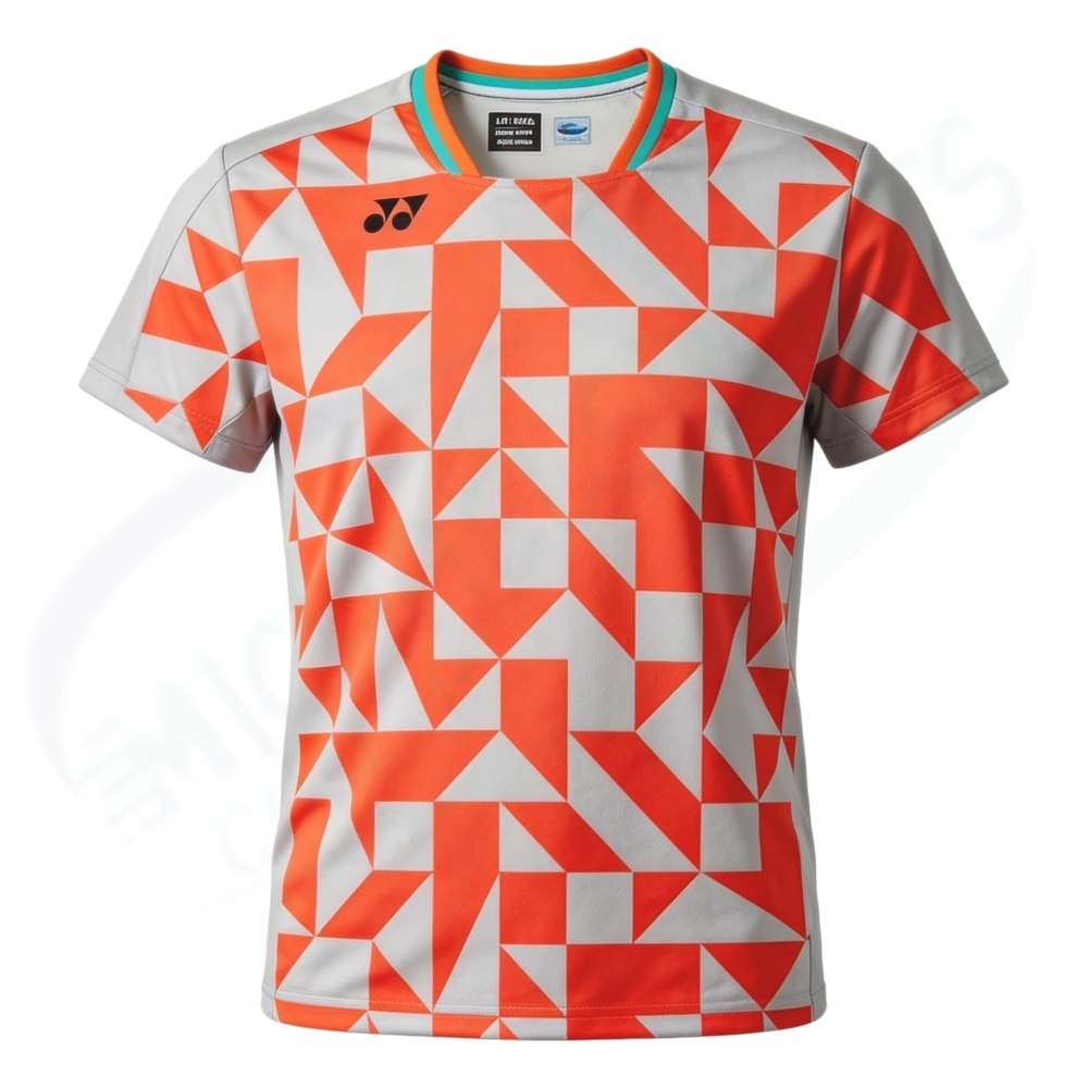 Yonex 10712YX MENS CREW NECK SHIRT Silver Gray made in Japan