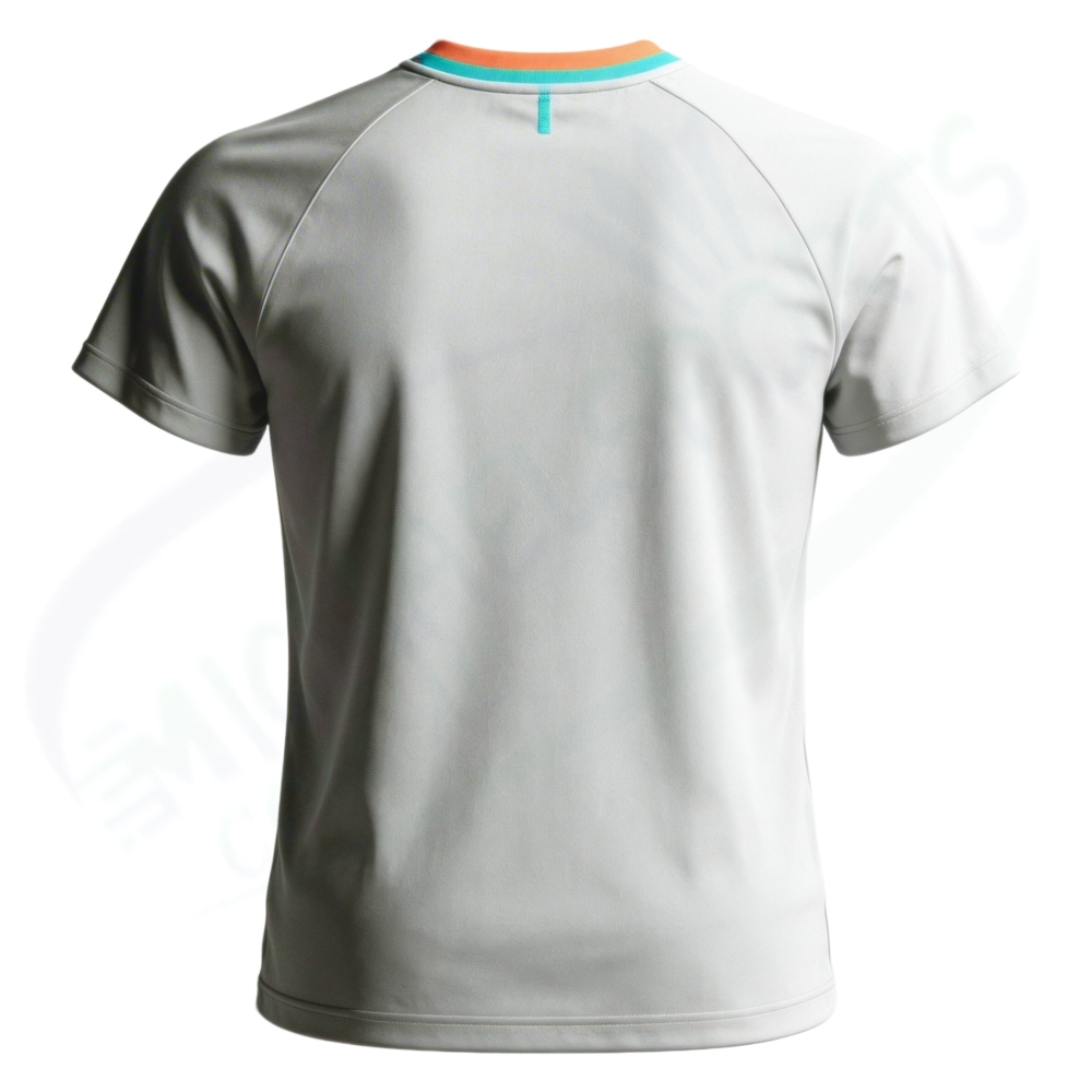 Yonex 10712YX MENS CREW NECK SHIRT Silver Gray made in Japan