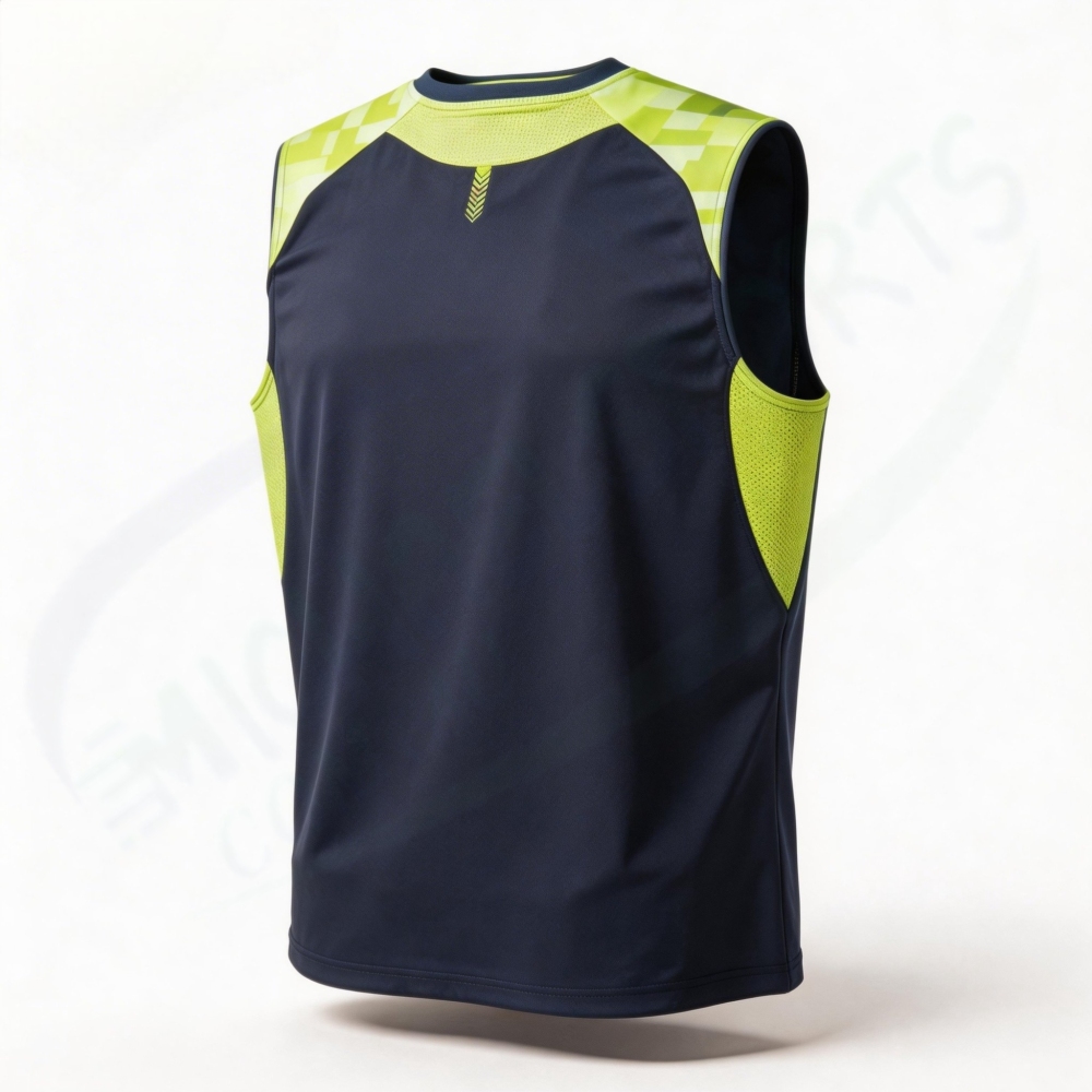 YONEX 10755YX MENS SLEEVELESS TOP Ash Gray made in Japan