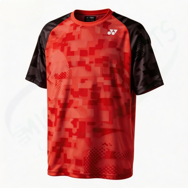 YONEX 16900EX unisex  T-SHIRT Coral Red color