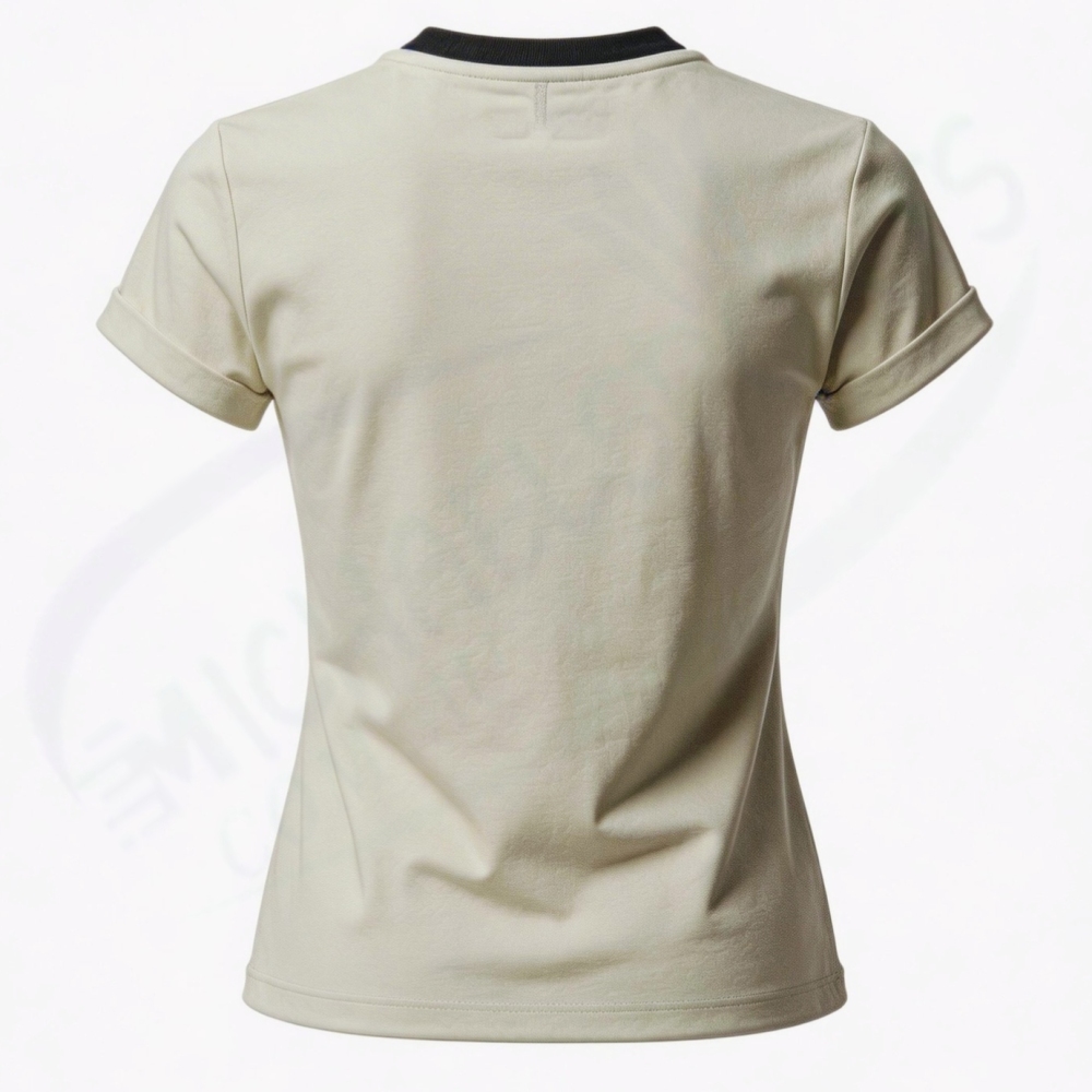 Yonex 20940YX WOMENS CREW NECK SHIRT Champagne  color made in Japan