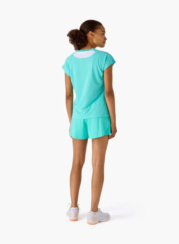 Yonex 20939YX WOMENS CREW NECK SHIRT Clear Mint color made in Japan