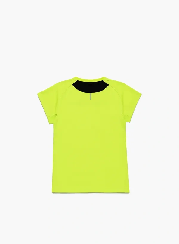 Yonex 20939YX WOMENS CREW NECK SHIRT Fresh Lime color made in Japan