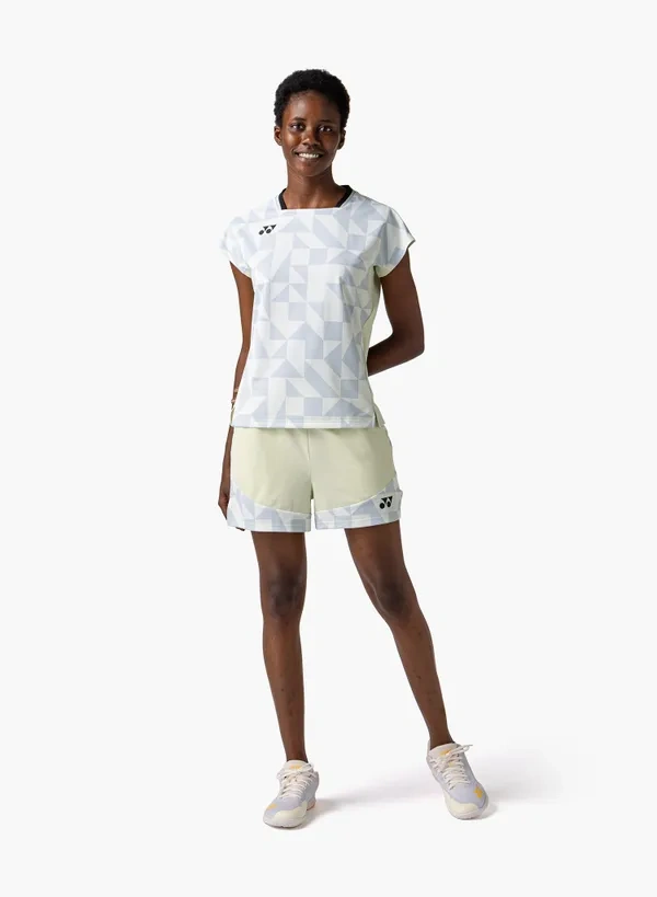 Yonex 20940YX WOMENS CREW NECK SHIRT Champagne  color made in Japan