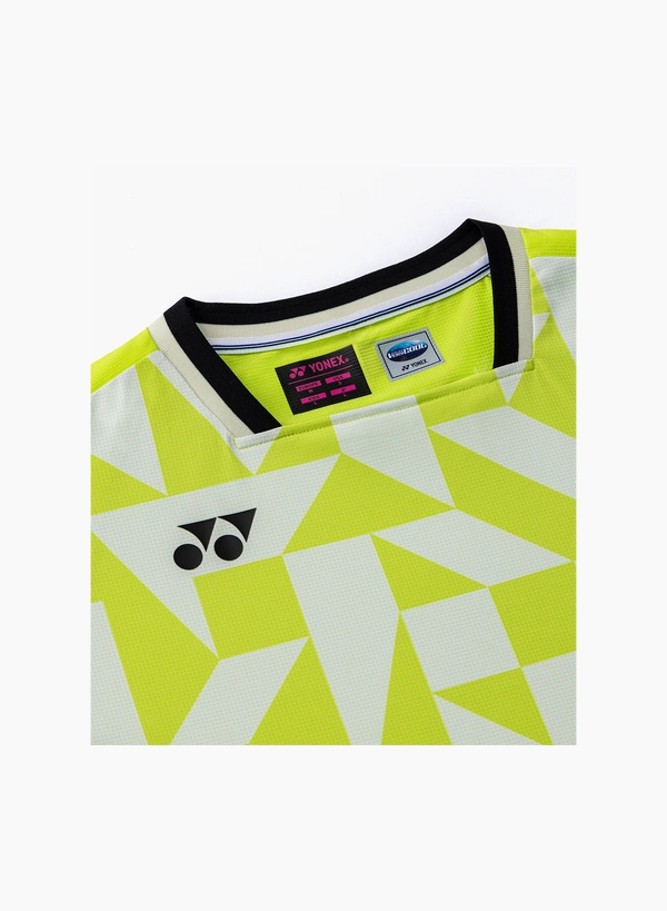 Yonex 20940YX WOMENS CREW NECK SHIRT Fresh Lime color made in Japan