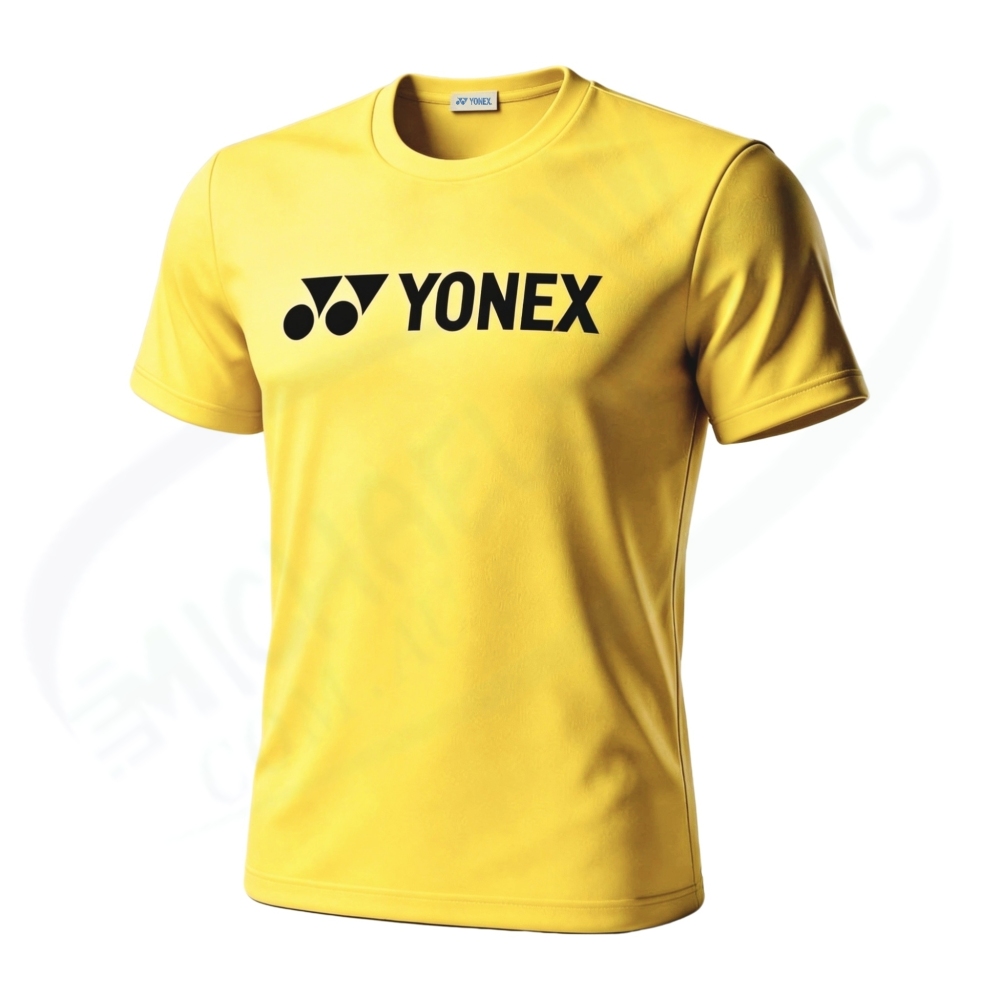 YONEX Uniex Dry Limited T-shirt 16891Y Flash Yellow color made in Japan