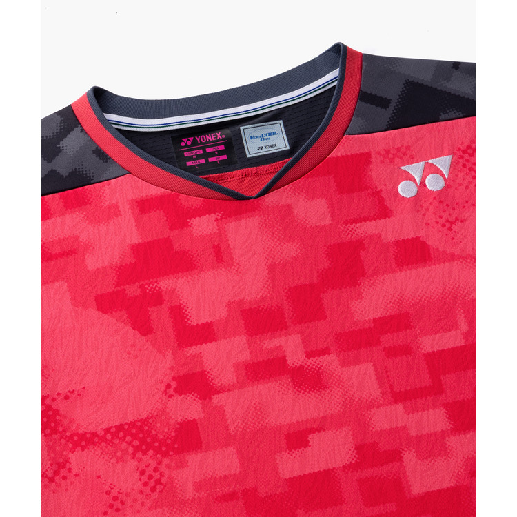 YONEX 21001YX WOMENS Sleeveless top Coral Red color  made in Japan