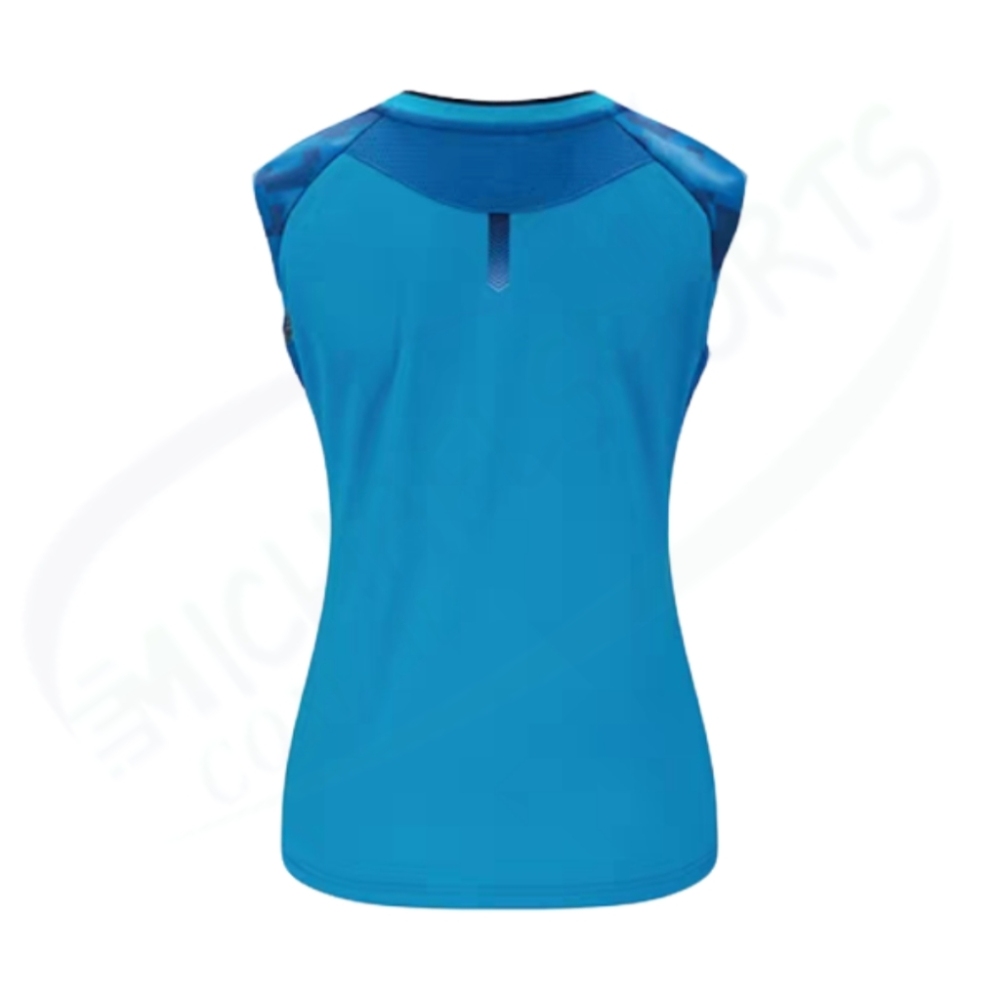 YONEX 21001YX WOMENS Sleeveless top Cerulean Blue color  made in Japan