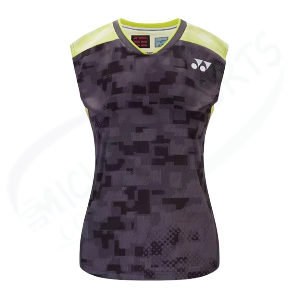 YONEX 21001YX WOMENS Sleeveless top Ash Gray color  made in Japan