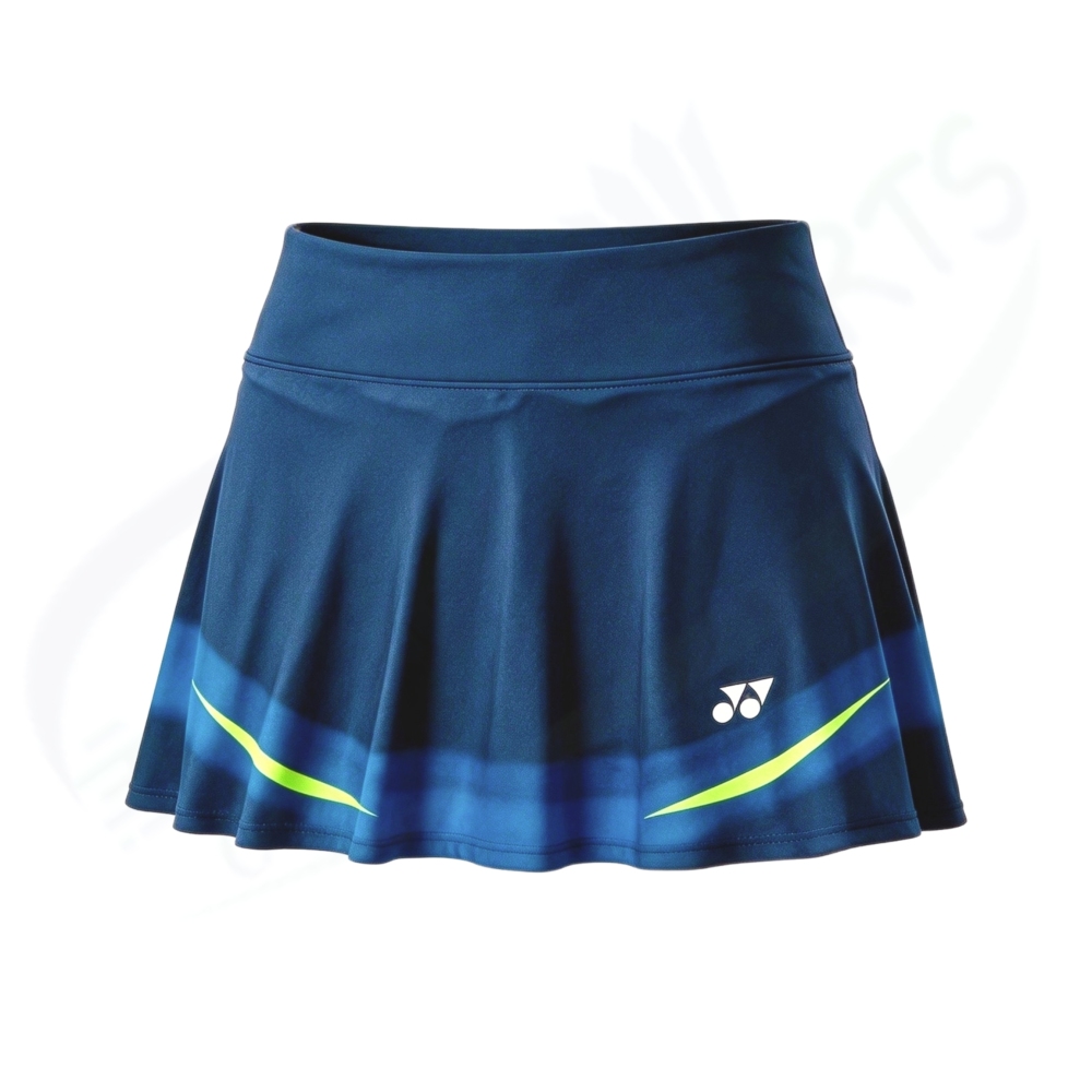 YONEX 26183 WOMENS SKIRT (WITH INNER SHORTS) Indigo Blue color made in Japan