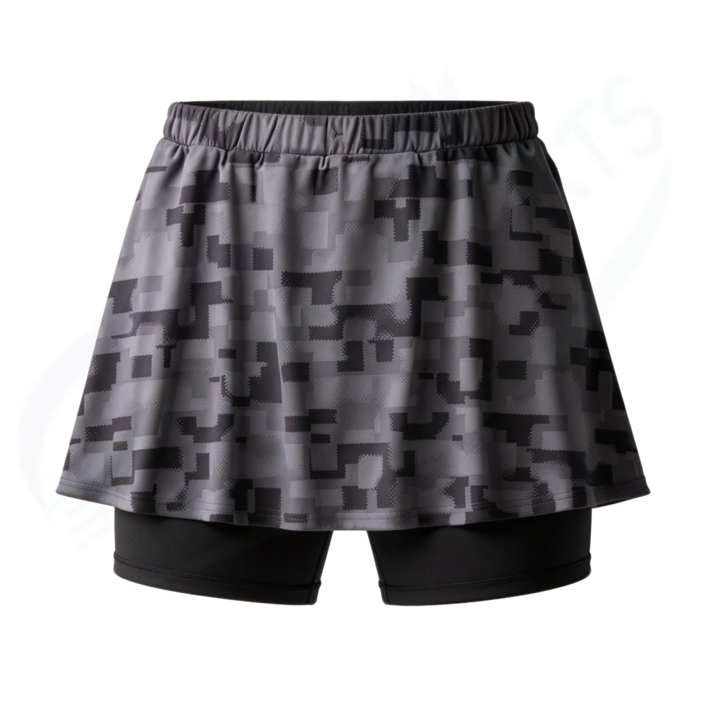 YONEX 26208YX WOMENS SKIRT (WITH INNER SHORTS)Ash Gray color  made in Japan