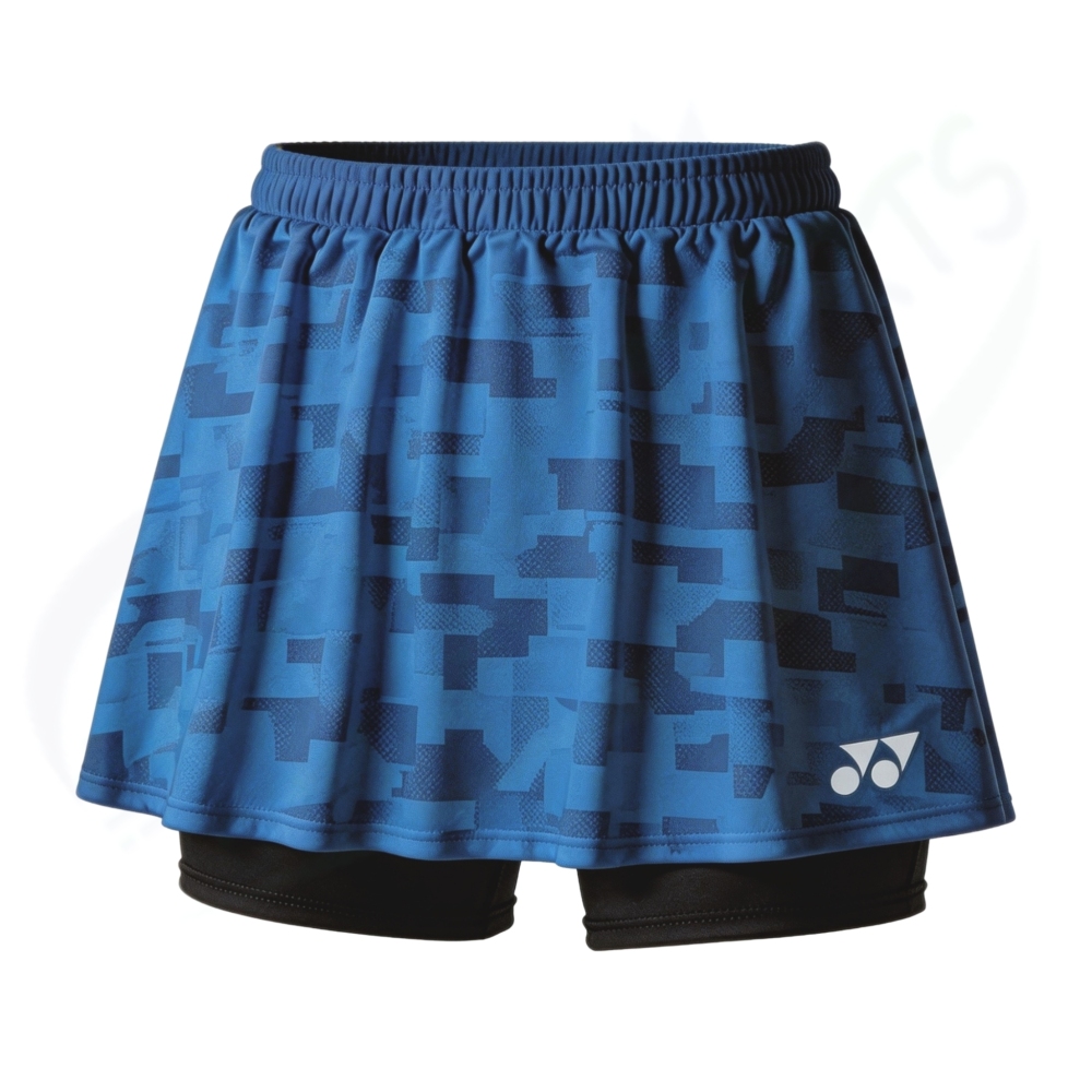 YONEX 26208YX WOMENS SKIRT (WITH INNER SHORTS)Indigo Navy color  made in Japan