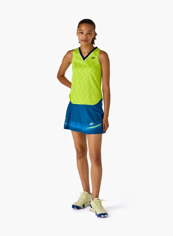 YONEX 26183 WOMENS SKIRT (WITH INNER SHORTS) Indigo Blue color made in Japan