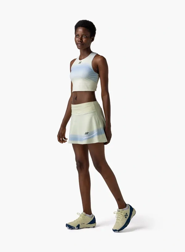 YONEX 26183 WOMENS SKIRT (WITH INNER SHORTS) Champagne color made in Japan