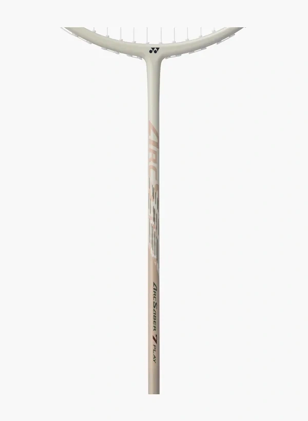 limited(Free Stringing Service)Yonex Arcsaber 7 Play Badminton Racquet (Light Beige) Delivery free