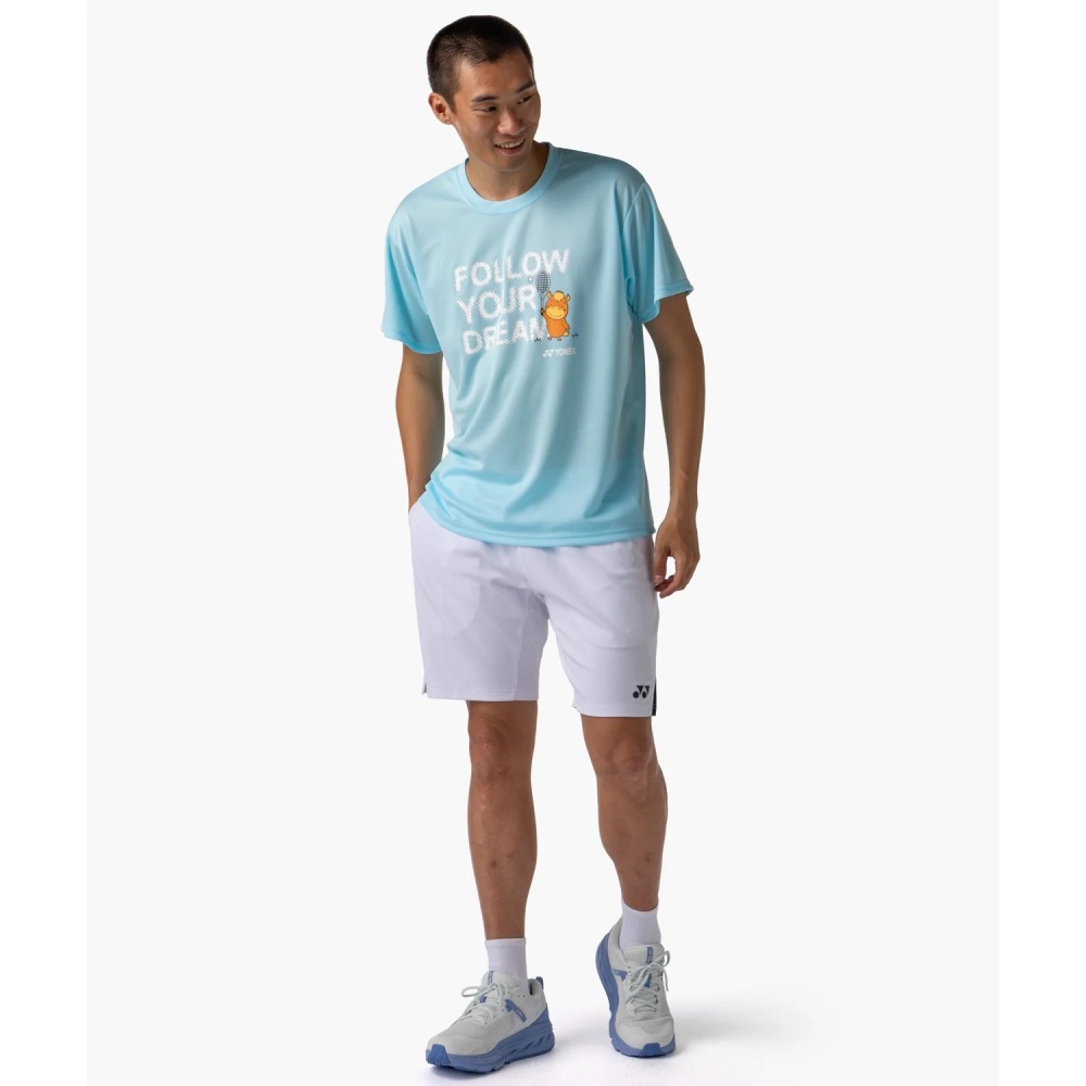 YONEX Uniex Dry Limited T-shirt 16890Y AQUA BLUE color made in Japan