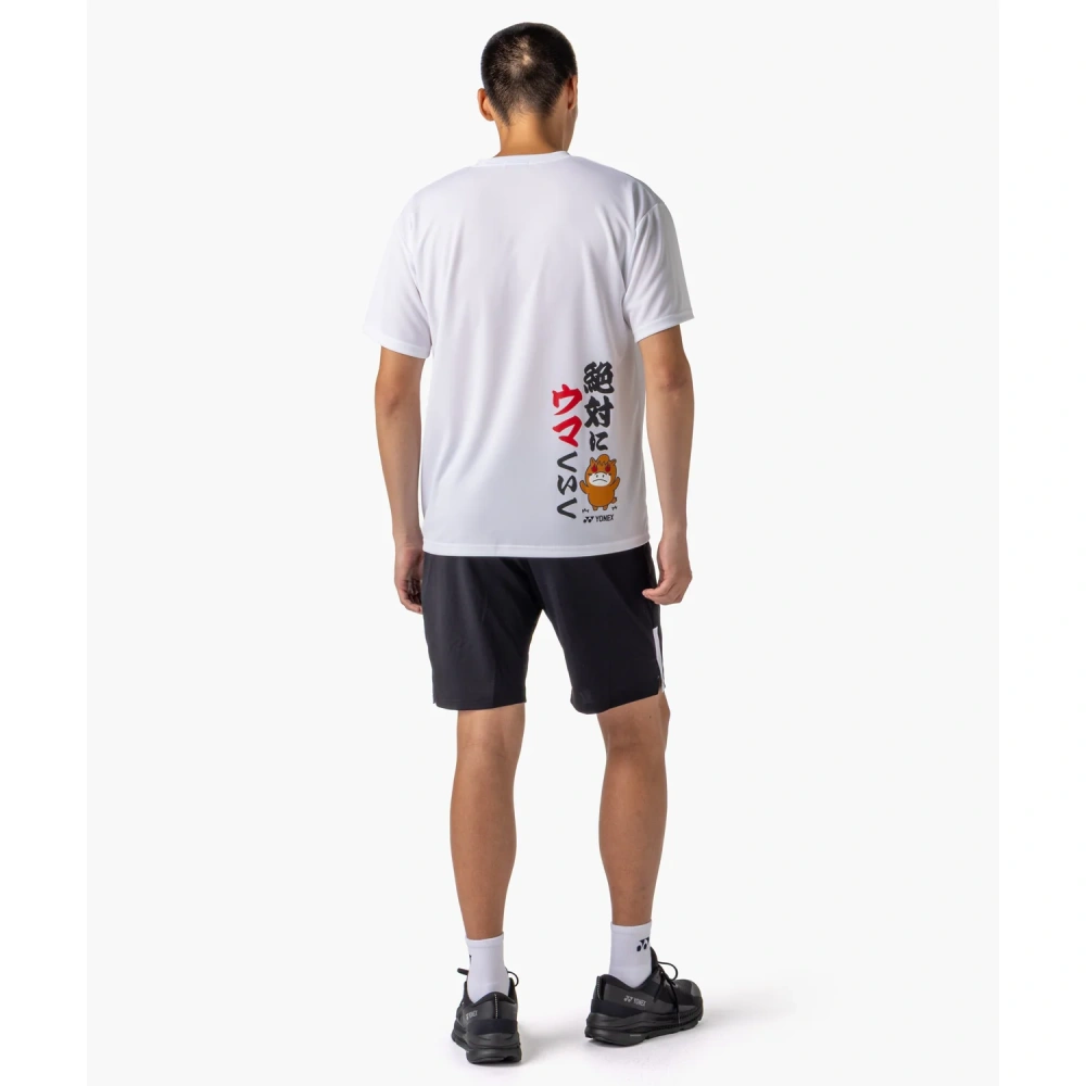 YONEX Uniex Dry Limited T-shirt 16891Y White color made in Japan