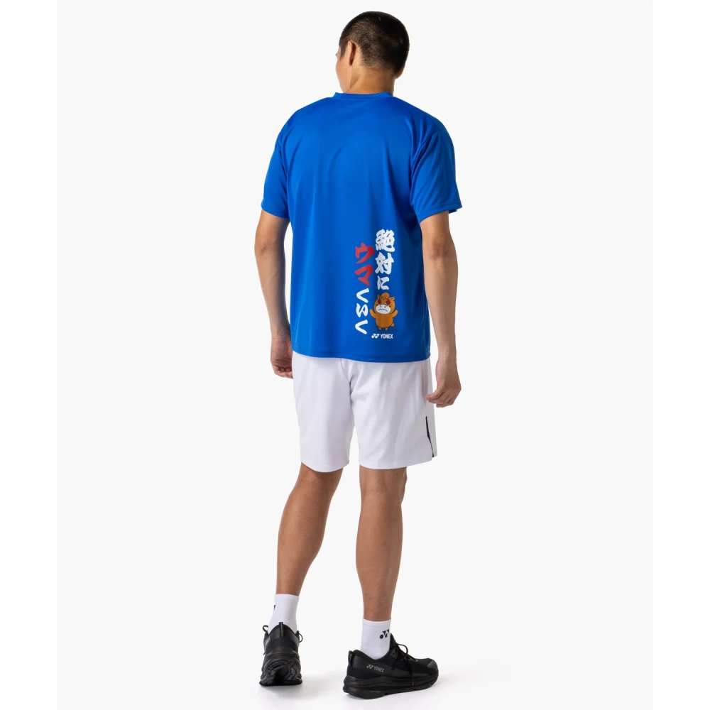 YONEX Uniex Dry Limited T-shirt 16891Y Blast Blue color made in Japan