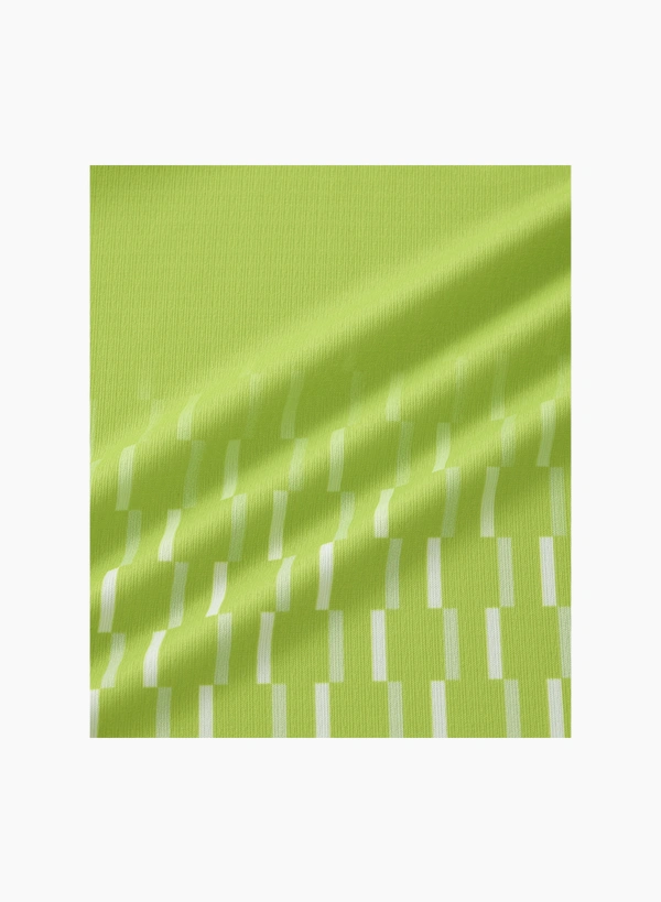 Yonex 10713EX Mens Crew Neck  Shirt Fresh Lime color