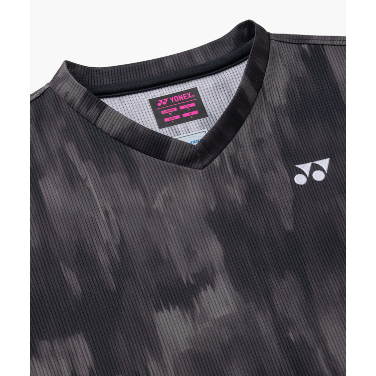 YONEX Women's game shirt.20984 black color , made in Japan , delivery free