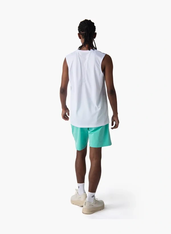 YONEX 10724Y UNISEX SLEEVELESS TOP WHITE COLOR