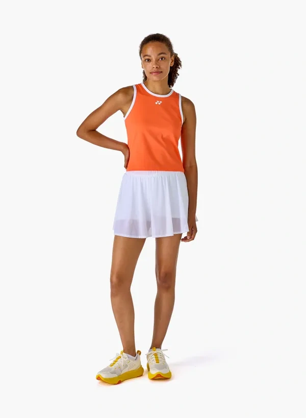 YONEX Women's skirt (with inner shorts) white color 26190 delivery free